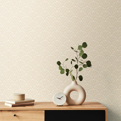 Hoopla Walls Ditsy Deco Fan Linen - Hot Tub Shop