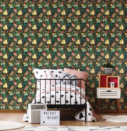 Hoopla Walls Bug Garden Marmalade Twist