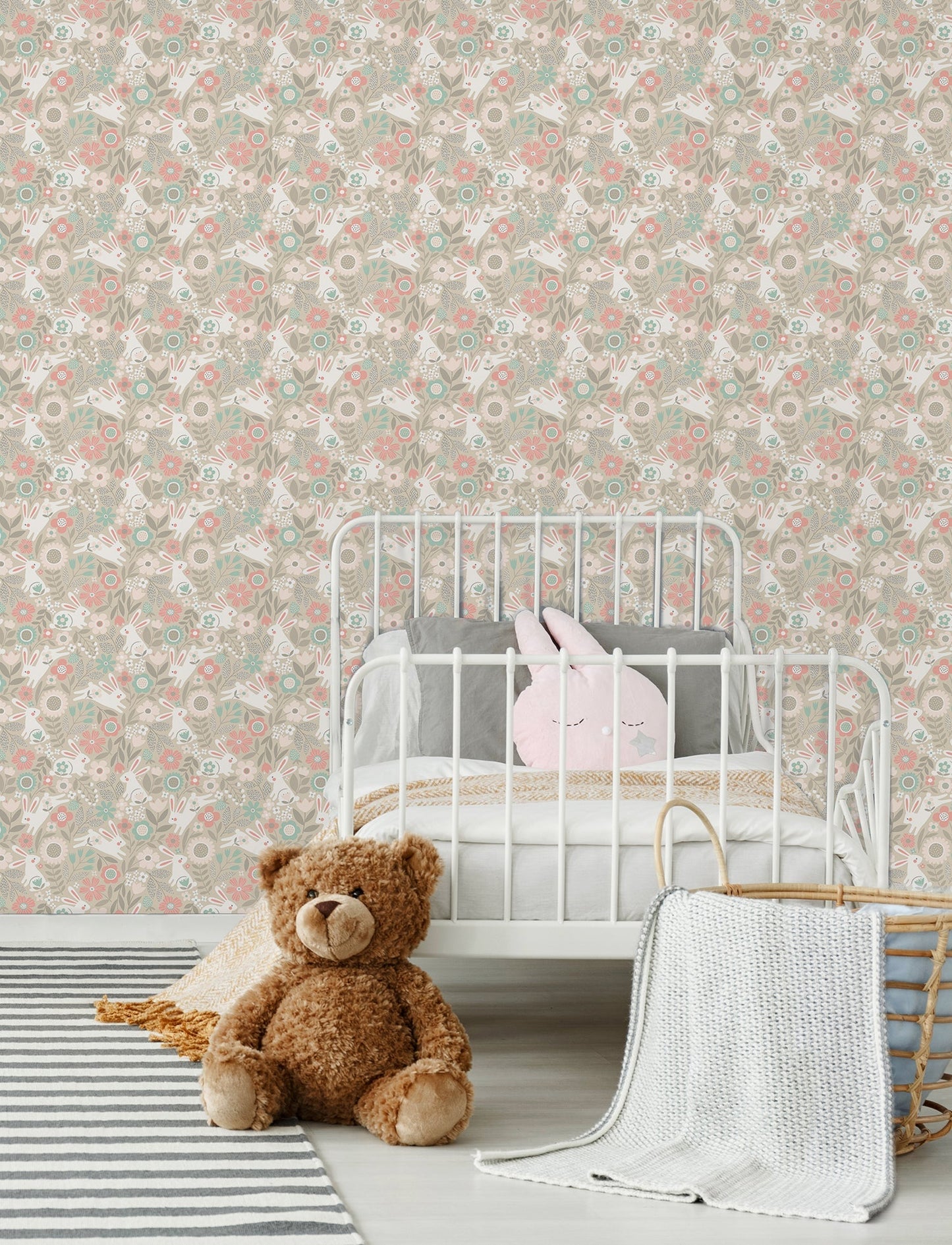 Hoopla Walls Bouncing Bunnies Coconut Mix