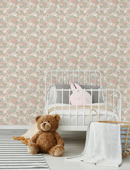 Hoopla Walls Bouncing Bunnies Coconut Mix