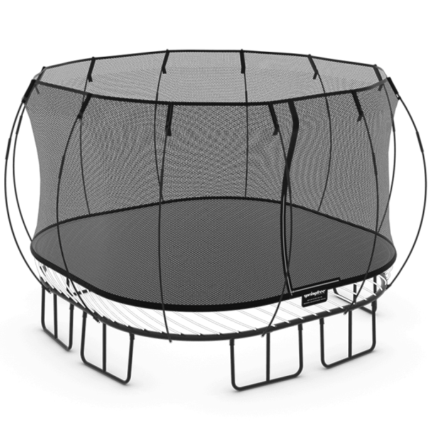Springfree 11ft Square Outdoor Trampoline With Safety Net - Hot Tub Shop