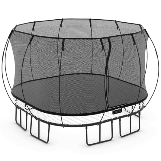 Springfree 11ft Square Outdoor Trampoline With Safety Net - Hot Tub Shop