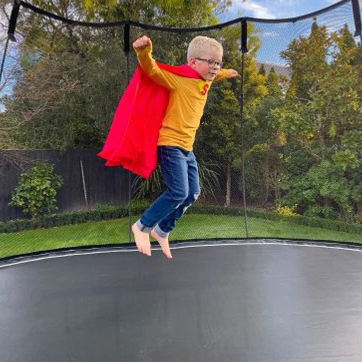 Springfree 11ft Square Outdoor Trampoline With Safety Net - Hot Tub Shop