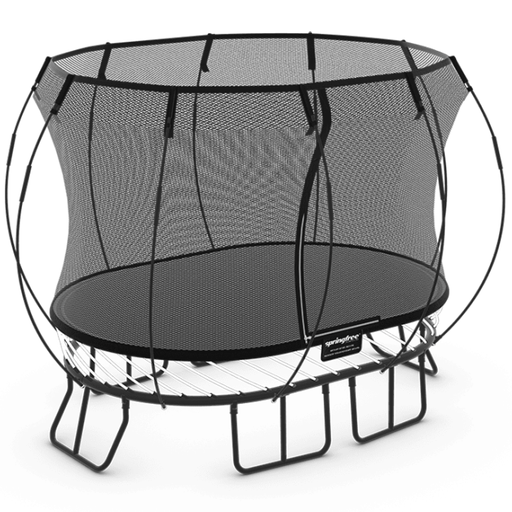 Springfree 6x9ft Oval Outdoor Trampoline With Safety Net - Hot Tub Shop