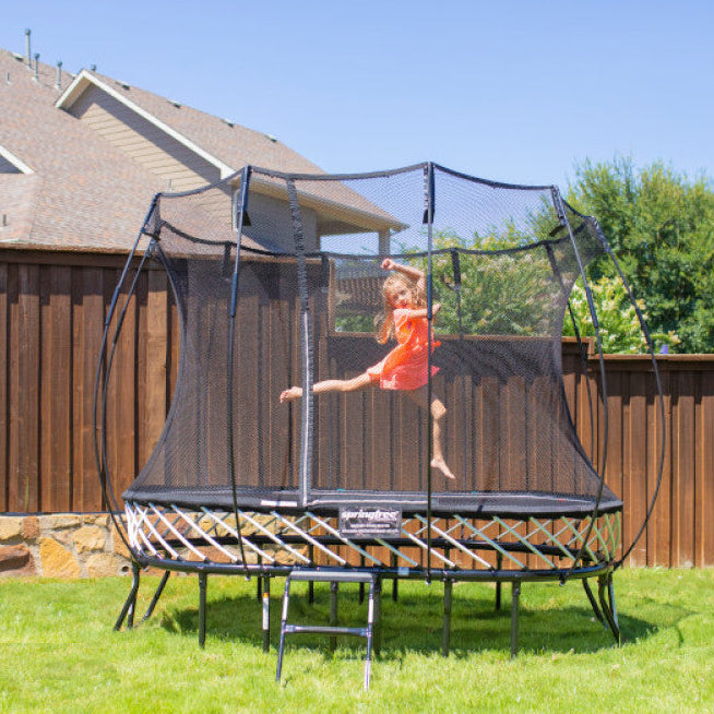 Springfree 6x9ft Oval Outdoor Trampoline With Safety Net - Hot Tub Shop