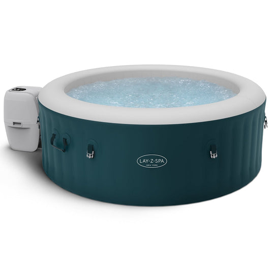 Lay-Z-Spa New York AirJet 4-6 Person Inflatable Hot Tub