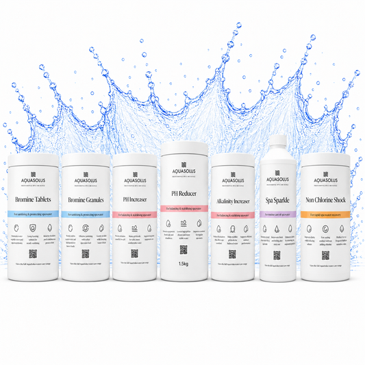 AquaSolus Bromine Hot Tub Water Care Kit
