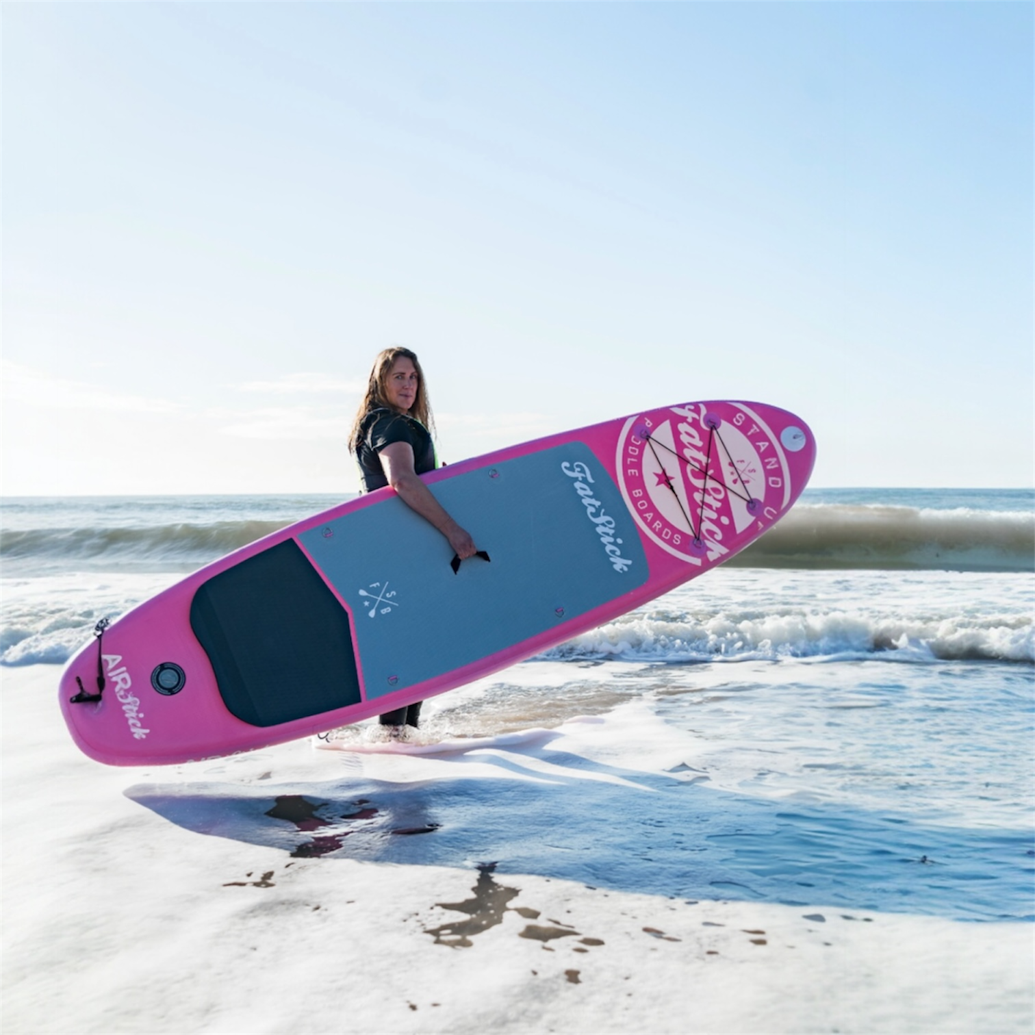 NEW 2026 AirStick 10'6 Inflatable Stand Up Paddle Board | SUP Package - Hot Tub Shop