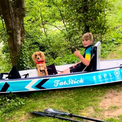 Inflatable 1 & 2 Person Drop Stitch Kayak Package | Canoe | iKayak - Hot Tub Shop