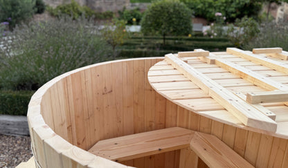Embercraft Pine 6 Person Wood-Fired Hot Tub - Flat Packed