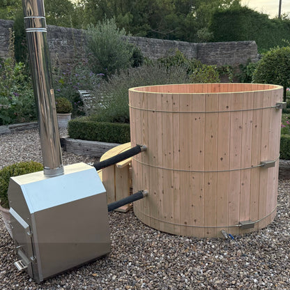 Embercraft Pine 6 Person Wood-Fired Hot Tub - Flat Packed