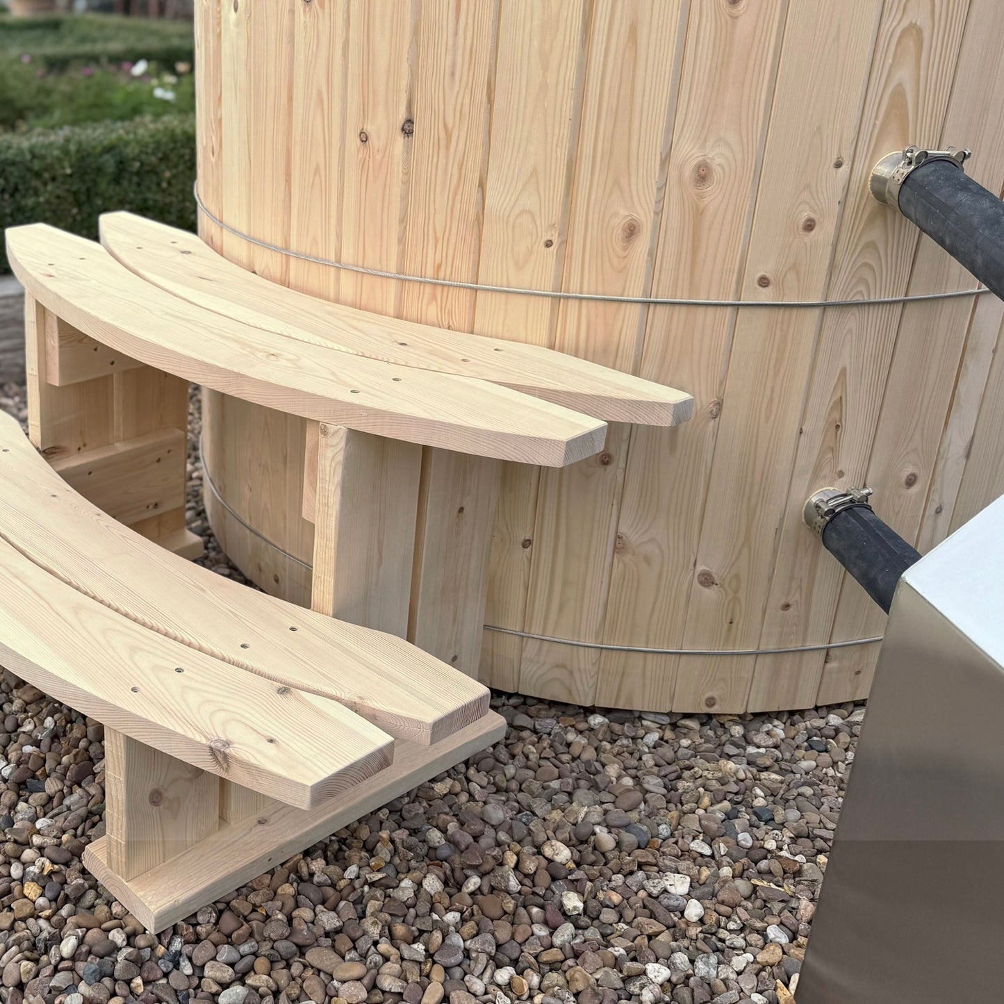 Embercraft Pine 6 Person Wood-Fired Hot Tub - Flat Packed