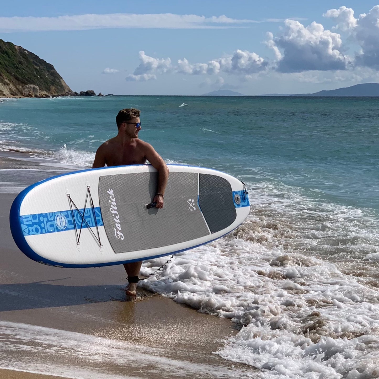 AirStick 10'6 Inflatable Stand Up Paddle Board SUP | With Seat - Hot Tub Shop