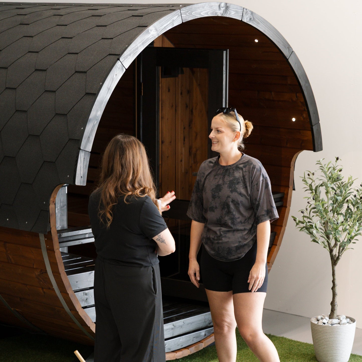 The Hot Pod Suura Barrel Sauna