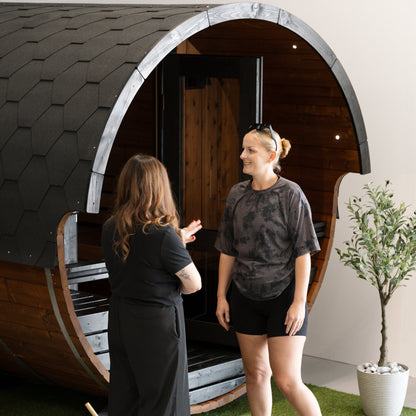 The Hot Pod Suura Barrel Sauna