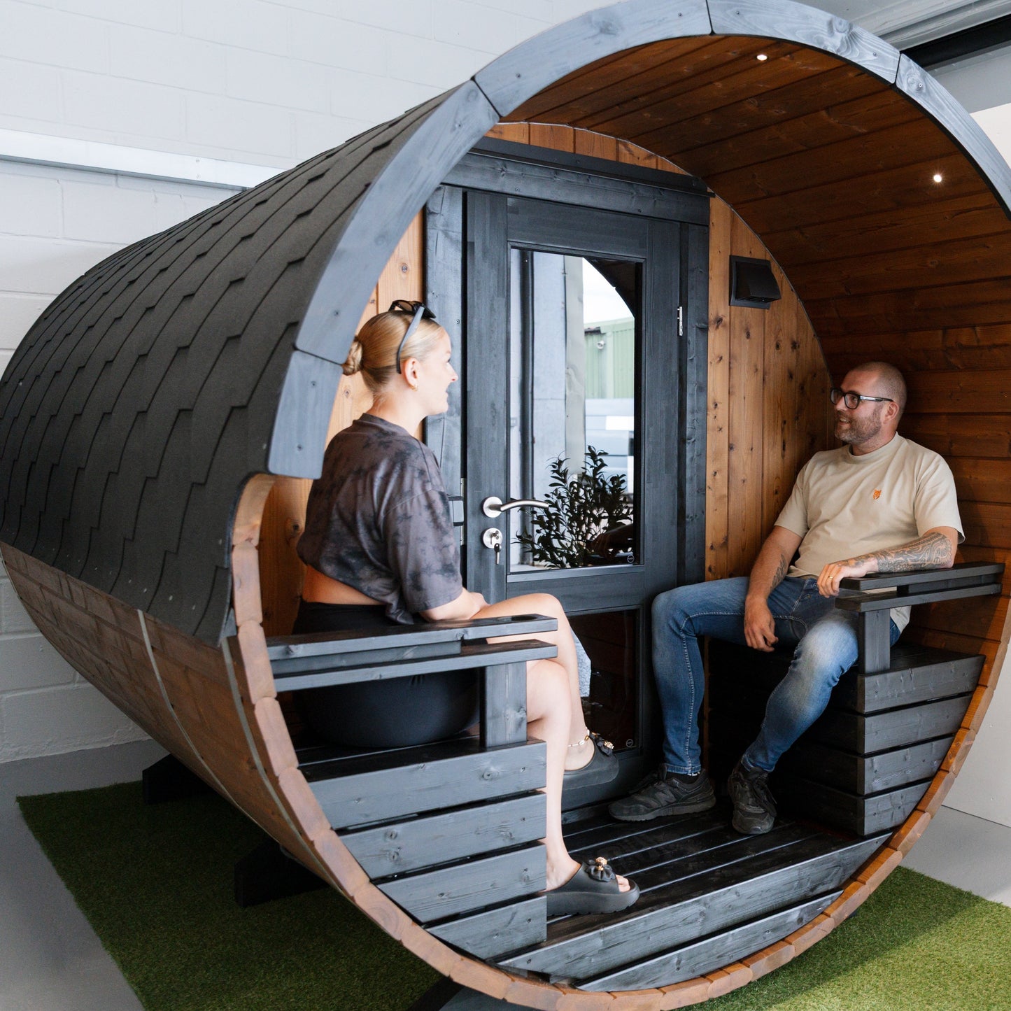 The Hot Pod Suura Barrel Sauna