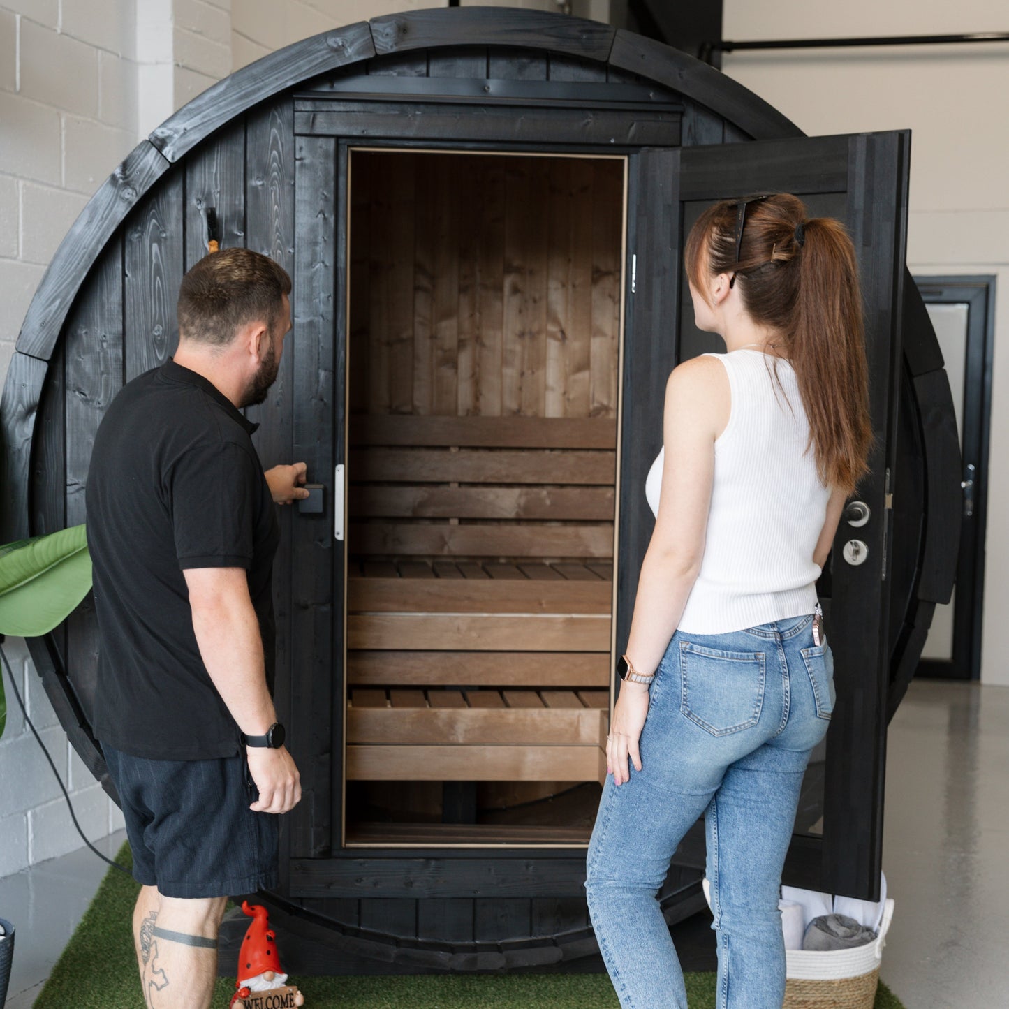 The Hot Pod Kaar Barrel Sauna