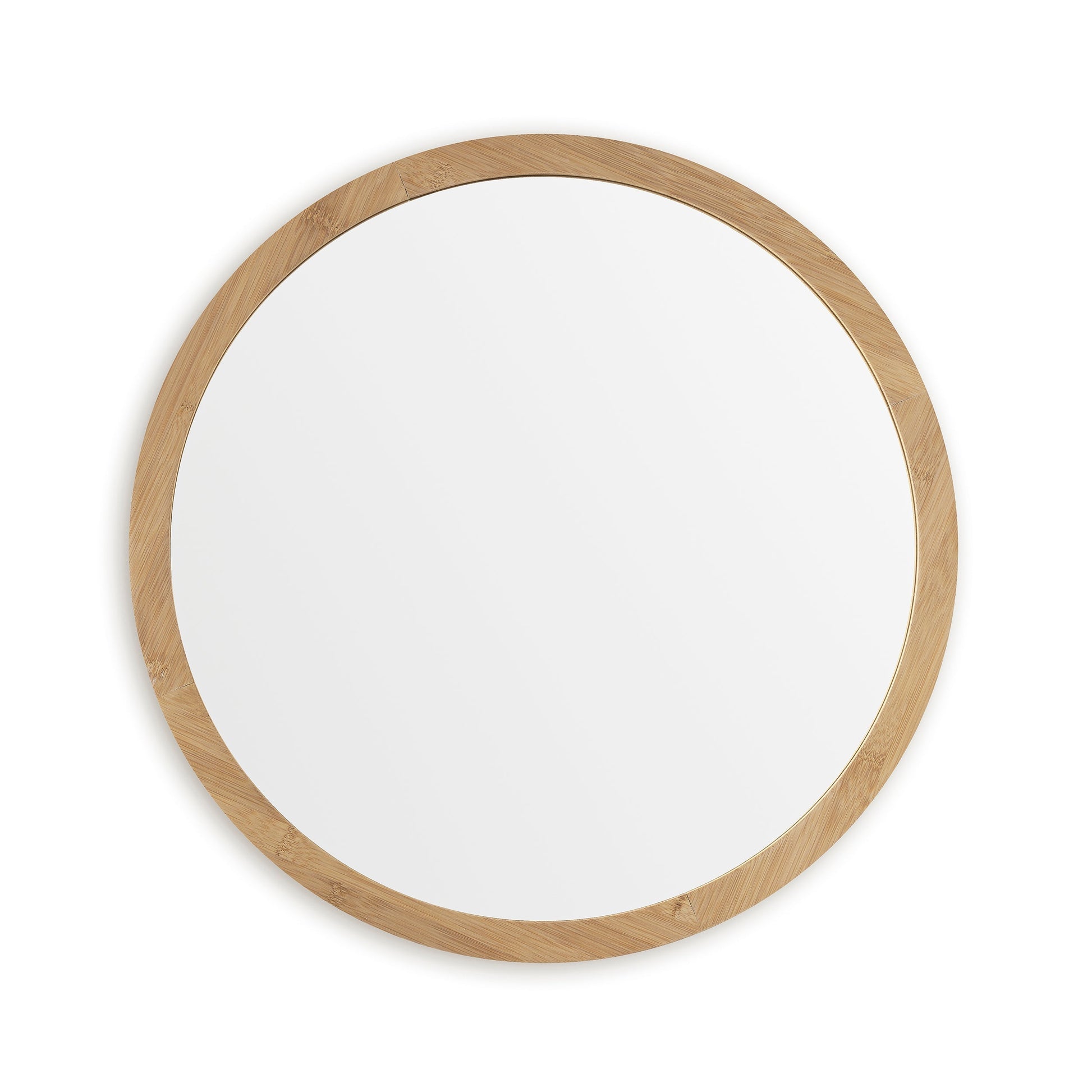 Origins Living Kenji Mirror Round 60cm Bamboo - Hot Tub Shop