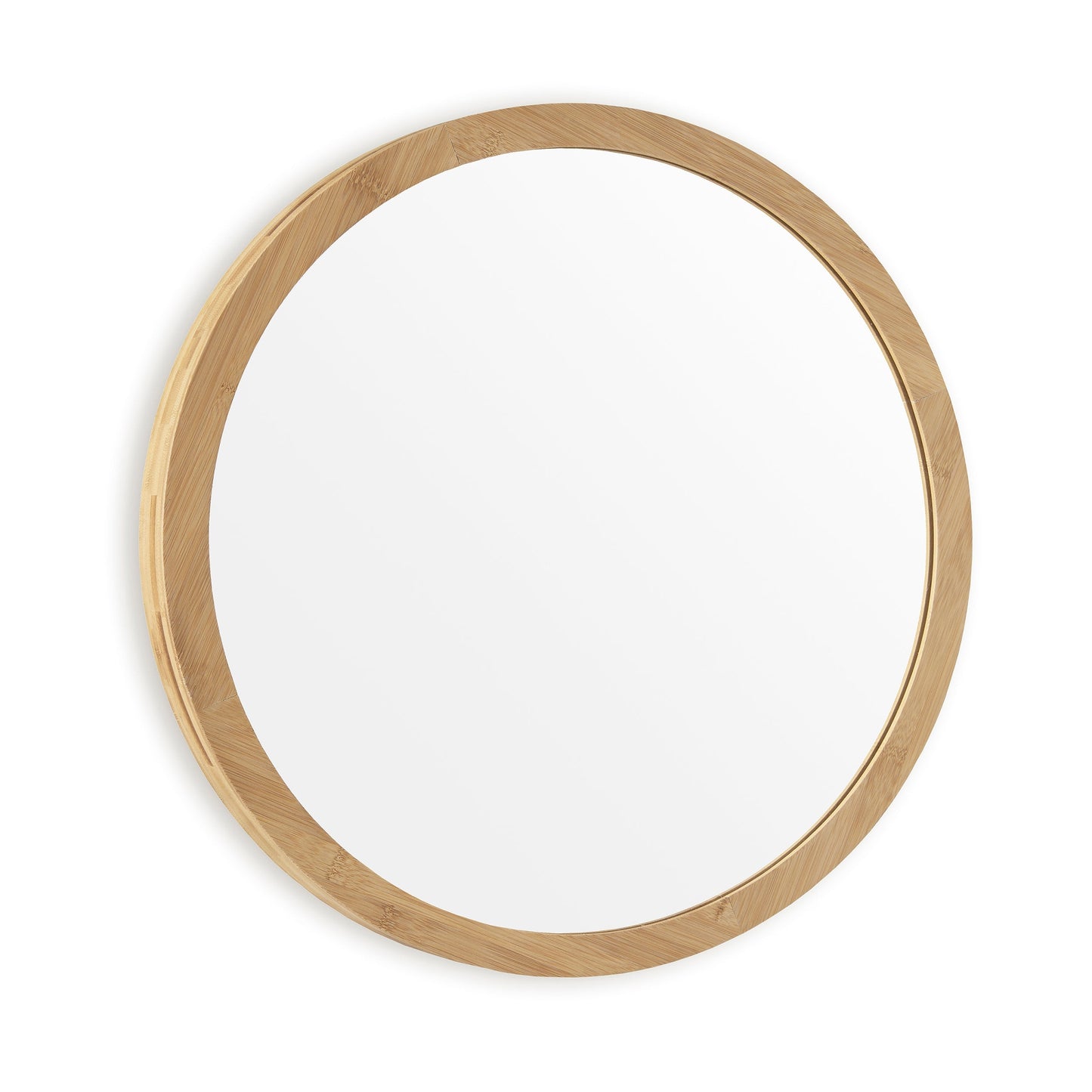 Origins Living Kenji Mirror Round 80cm Bamboo - Hot Tub Shop