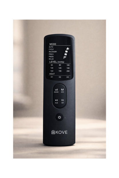 KOVE Compression Recovery Boots – 5-Chamber Heated Leg Compression System