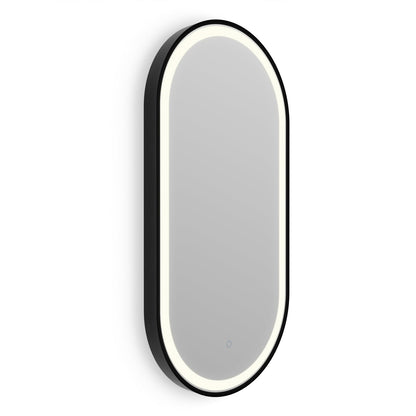 Origins Living Lomax Light Capsule Mirror 40x80cm Brushed Black