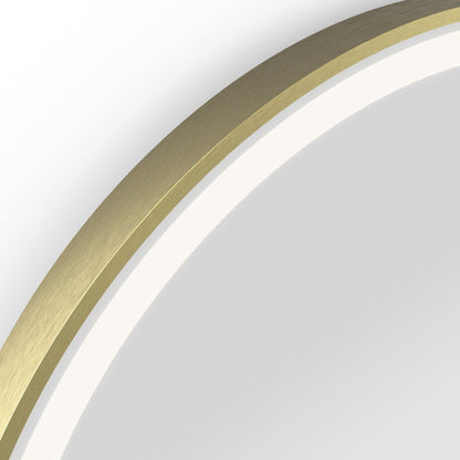 Origins Living Lomax Light Arch Mirror 50x100cm Brushed Brass