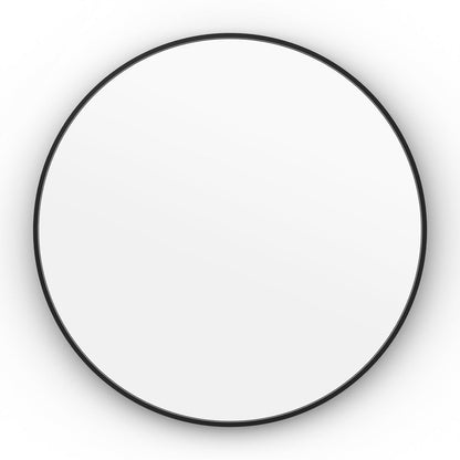 Origins Living Lomax Round Mirror 70cm Matt Black