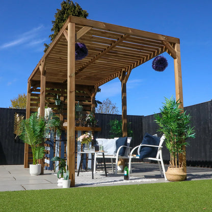2m x 4m Pressure Treated Pergola