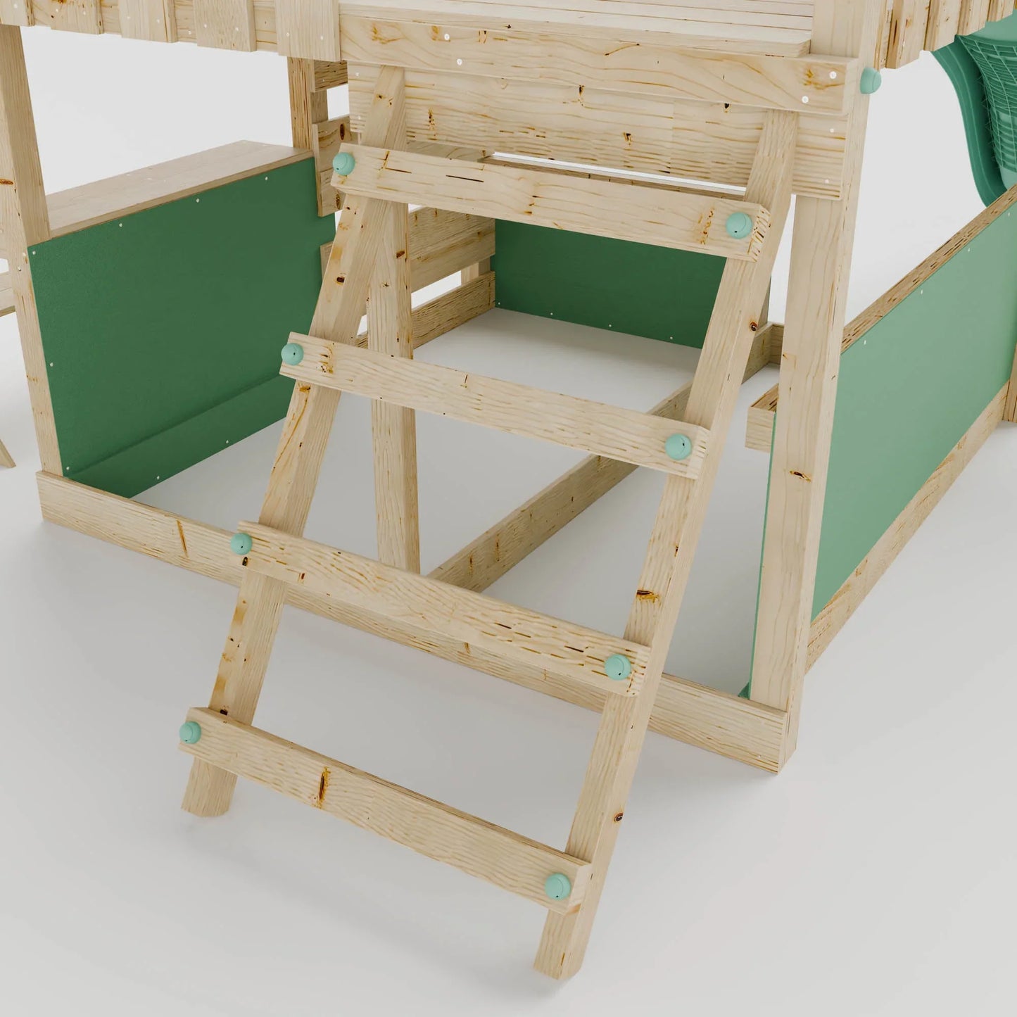 LittleSummit Tower with Swing & Climbing Wall