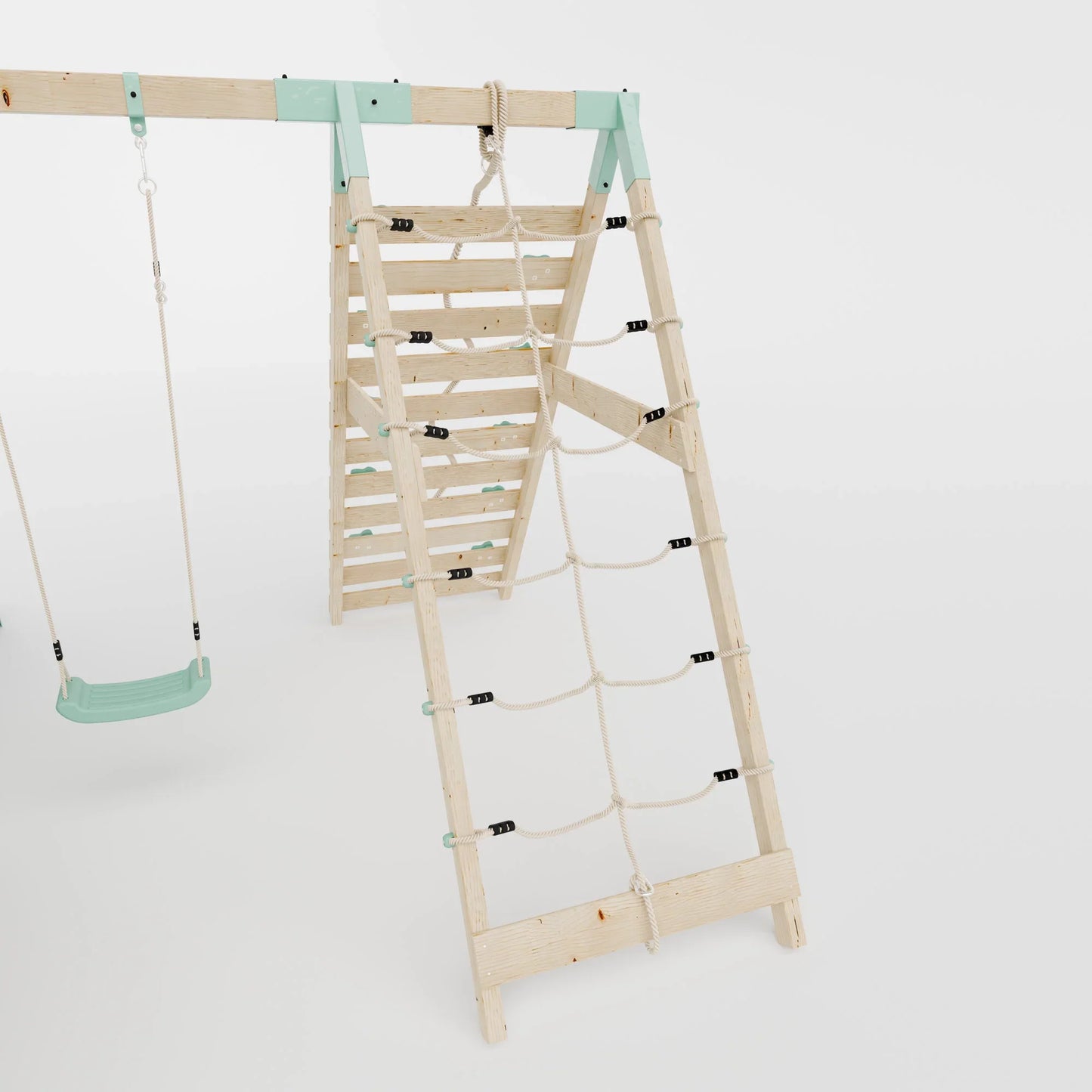 LittleSummit Tower with Swing & Climbing Wall