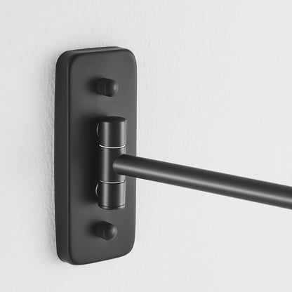 Origins Living Mason Reversible 5 X Magnifying Wall Mirror Matt Black