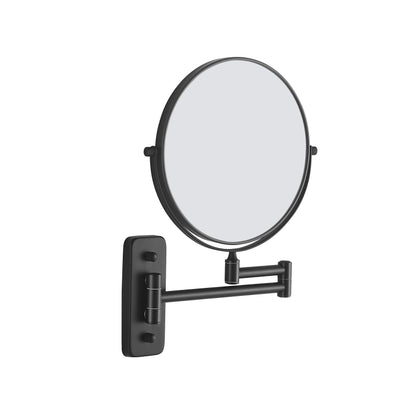 Origins Living Mason Reversible 5 X Magnifying Wall Mirror Matt Black
