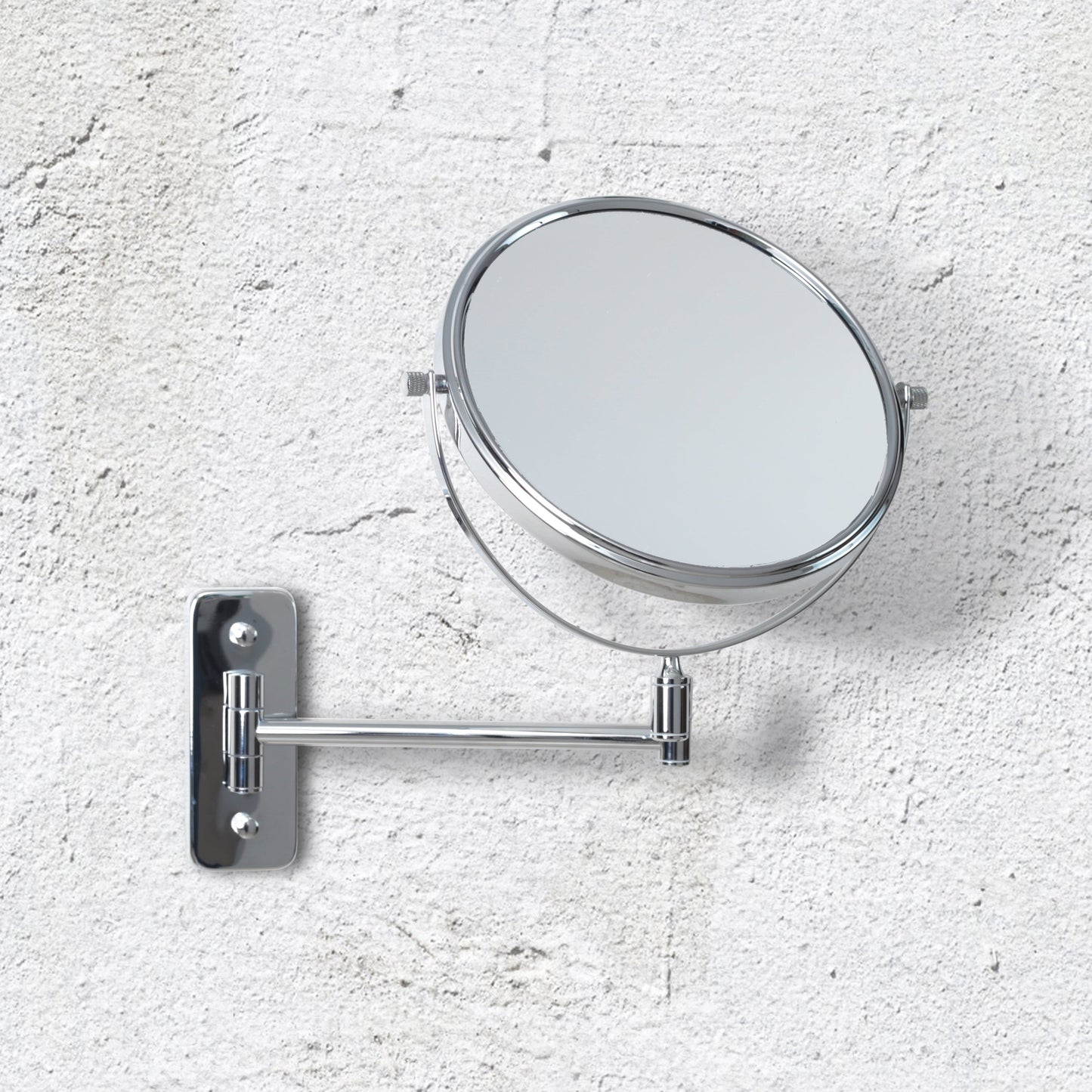 Origins Living Mason Reversible 5 X Magnifying Wall Mirror Chrome