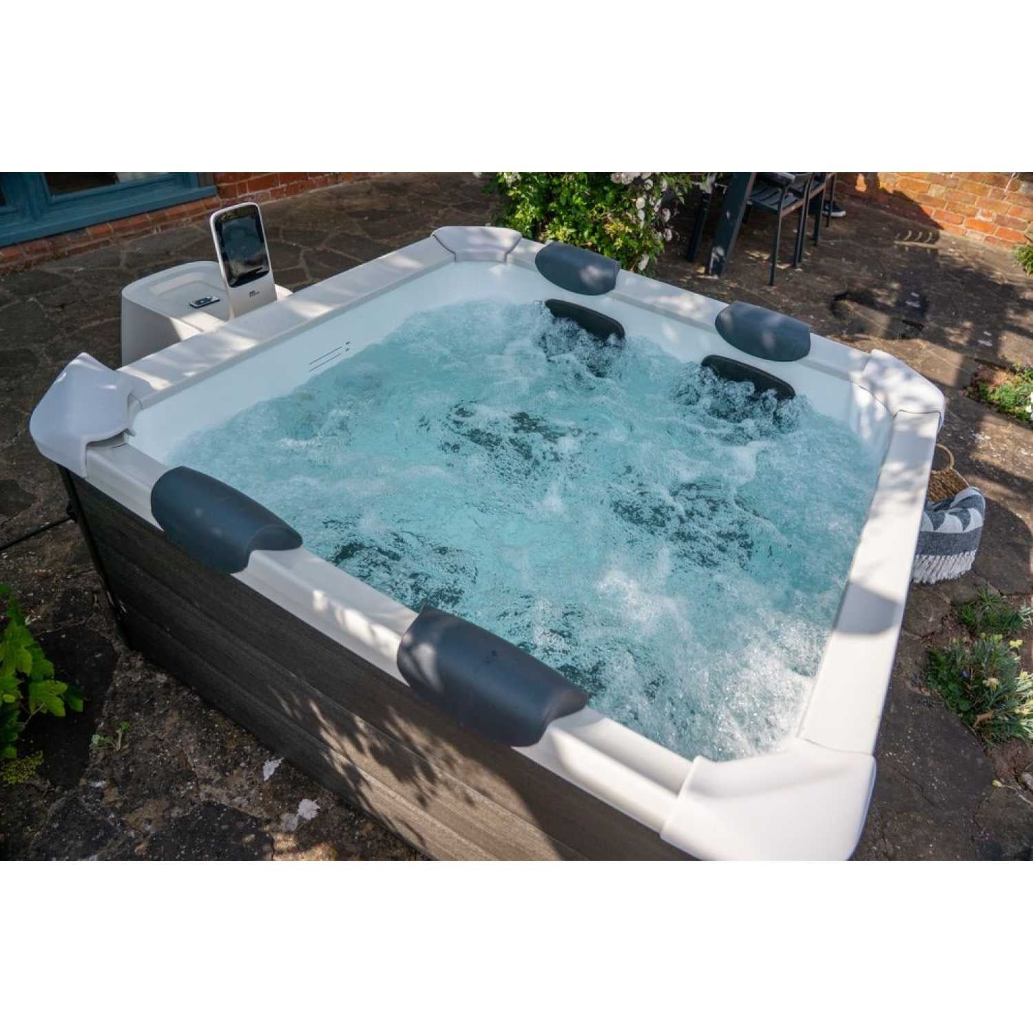 MSpa Oslo 4-6 Person Portable Hard Frame Hot Tub Spa - Hot Tub Shop