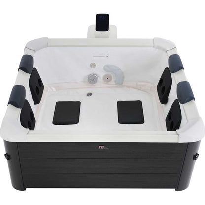 MSpa Oslo 4-6 Person Portable Hard Frame Hot Tub Spa - Hot Tub Shop