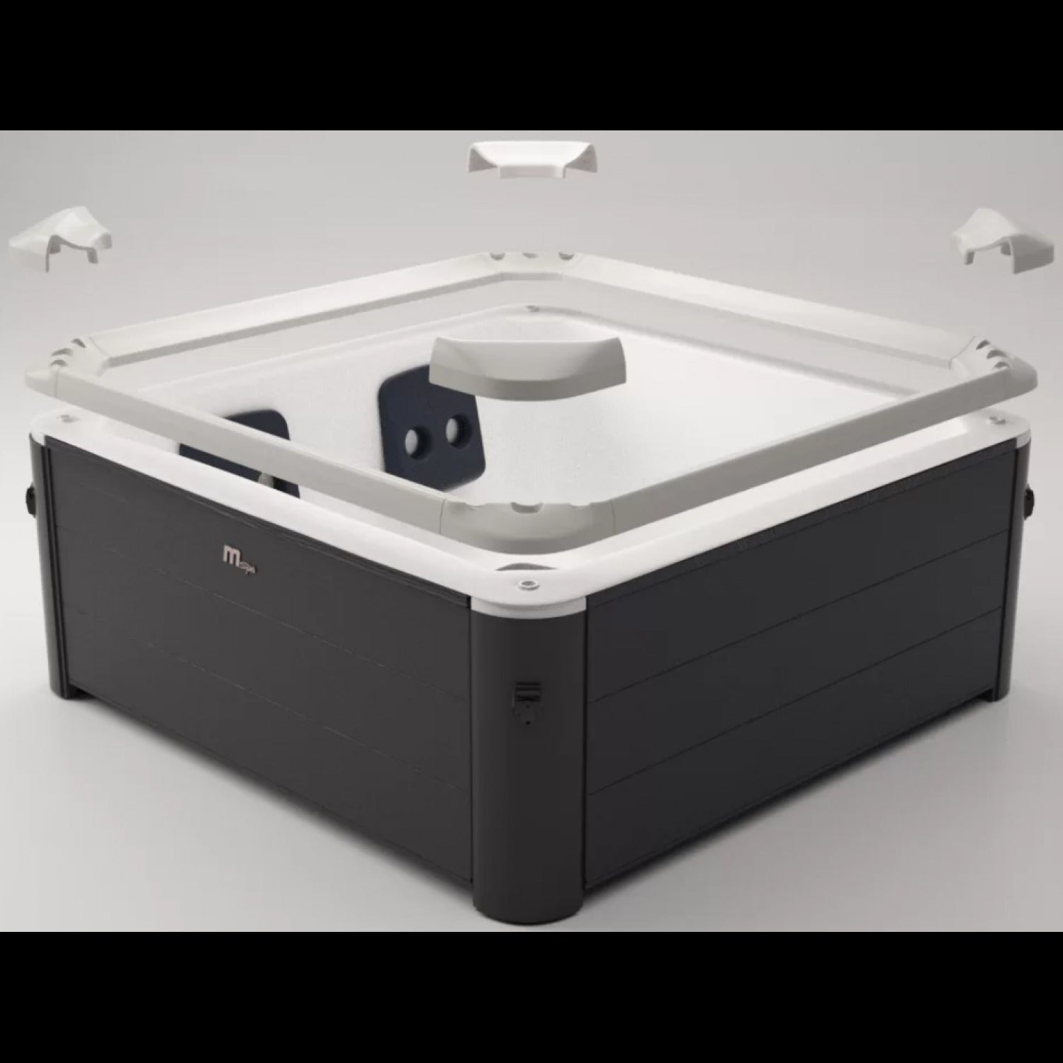 MSpa Oslo 4-6 Person Portable Hard Frame Hot Tub Spa - Hot Tub Shop