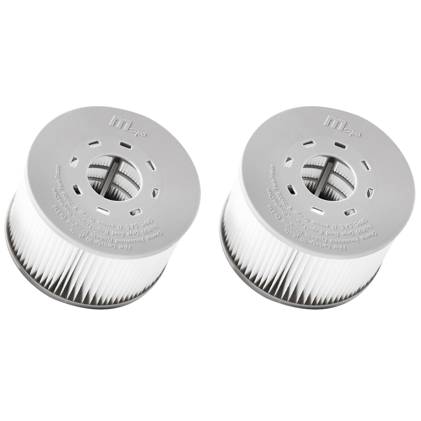 MSpa Oslo & Tribeca LF90 Replacement Filter Cartridges (Set of 2) - Multi-Buy Discount - Hot Tub Shop