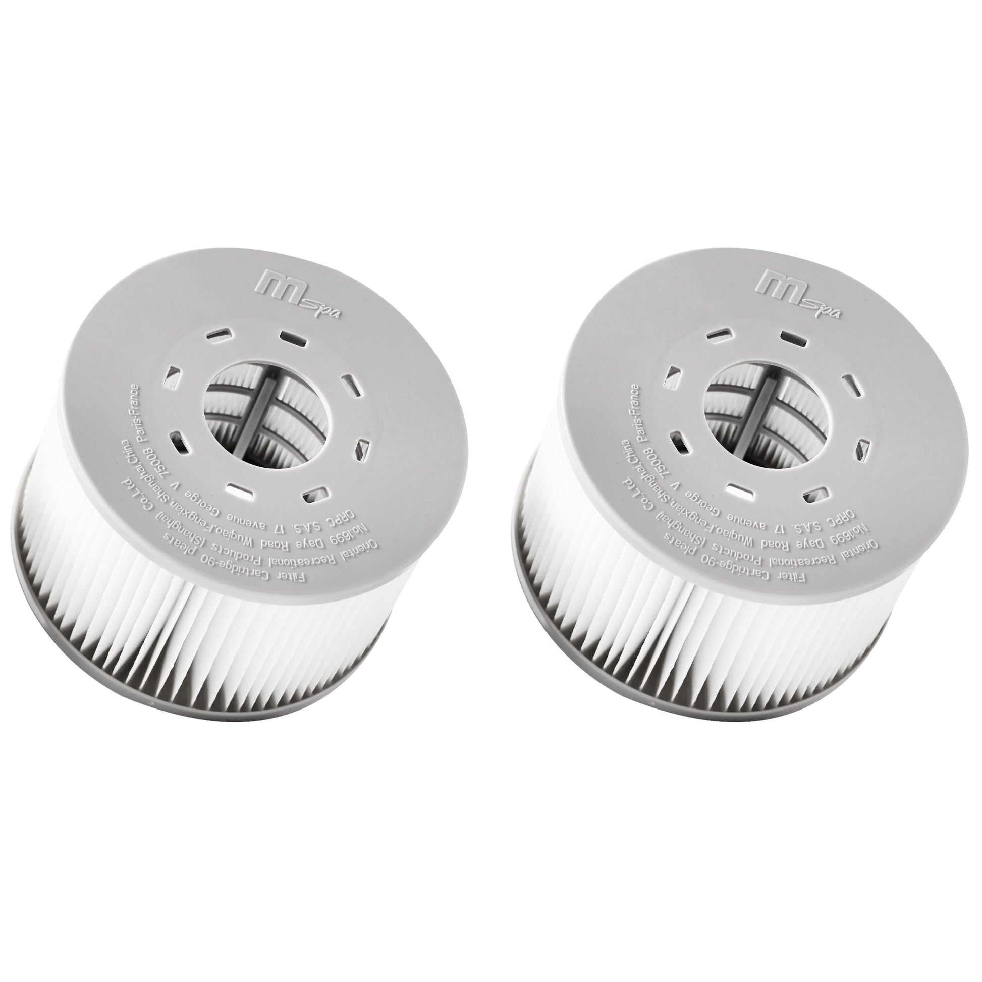 MSpa Oslo & Tribeca LF90 Replacement Filter Cartridges (Set of 2) - Multi-Buy Discount - Hot Tub Shop