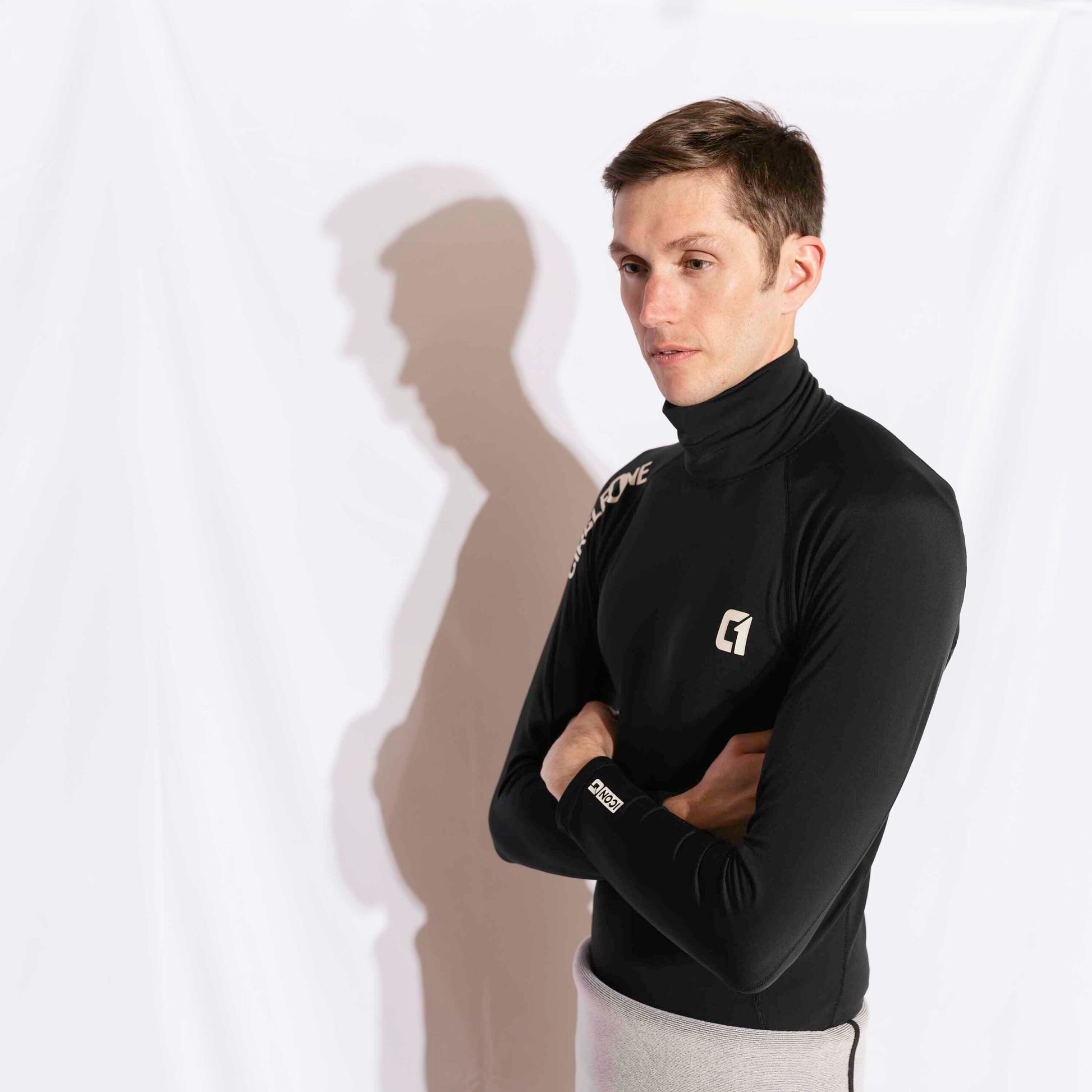 Mens LONG Sleeve Thermal Rash Vest - ICON Polypro - Hot Tub Shop