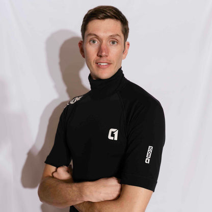 Mens SHORT Sleeve Thermal Rash Vest - ICON Polypro - Hot Tub Shop