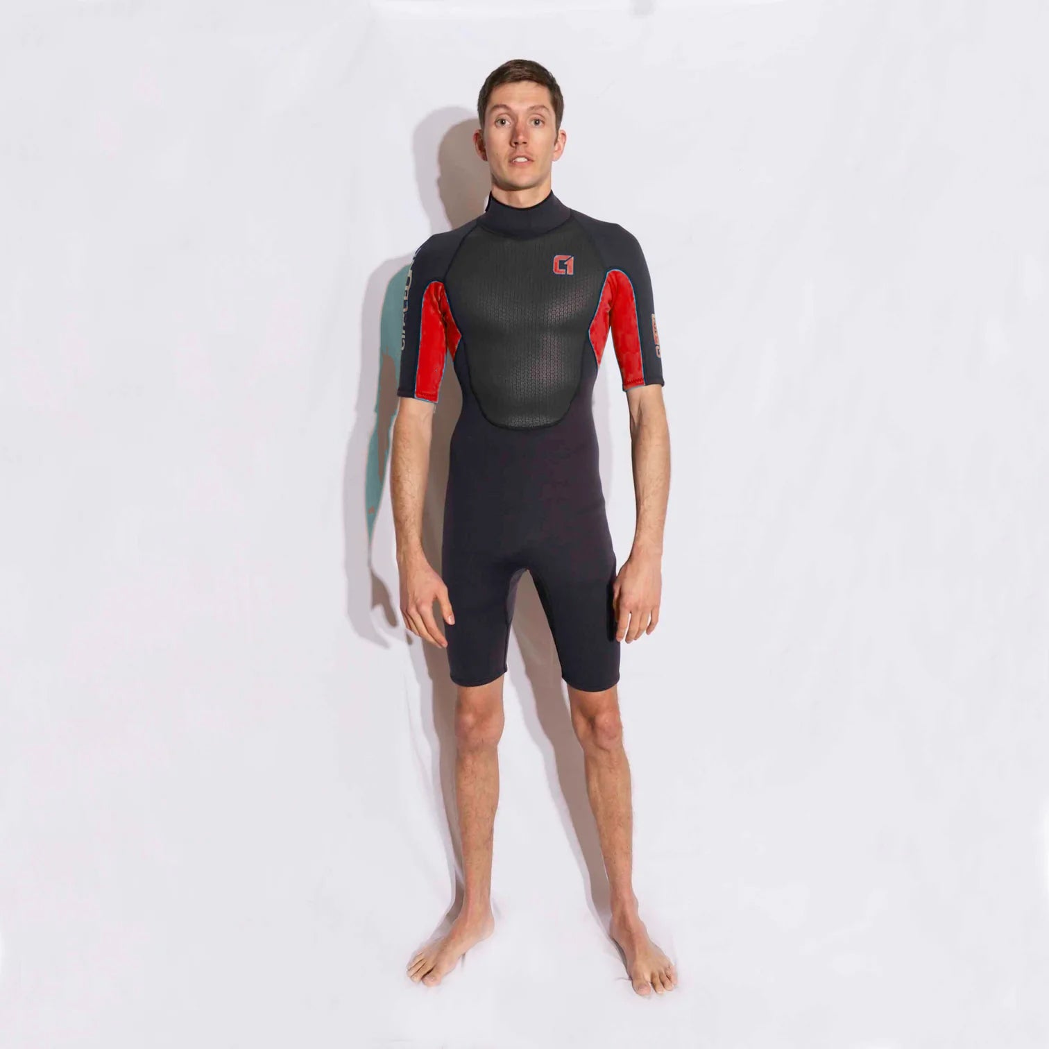 Mens 3/2mm Summer Wetsuit FAZE Shorty - Hot Tub Shop