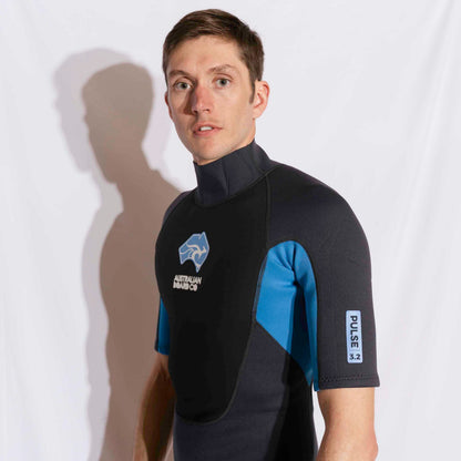 Mens 3/2mm Summer Wetsuit PULSE Shorty - Hot Tub Shop