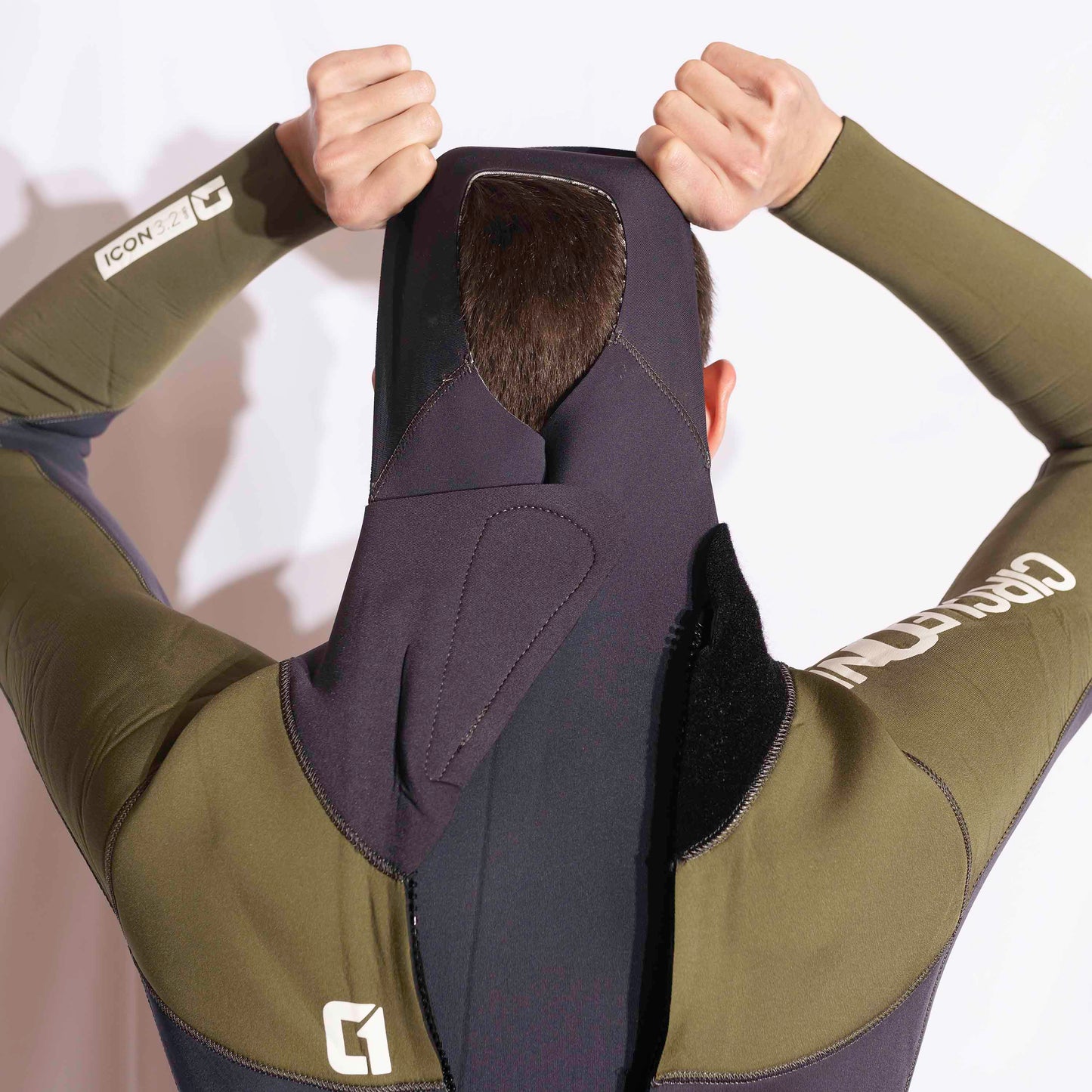 Mens 3/2mm Summer Wetsuit ICON GBS Back Zip - Hot Tub Shop