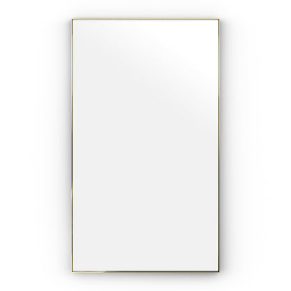 Origins Living Newington Rectangular Mirror 120x70cm Brushed Brass