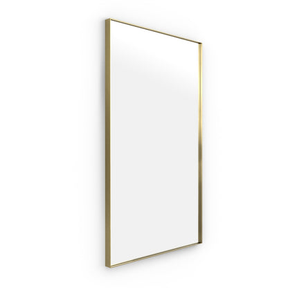 Origins Living Newington Rectangular Mirror 120x70cm Brushed Brass