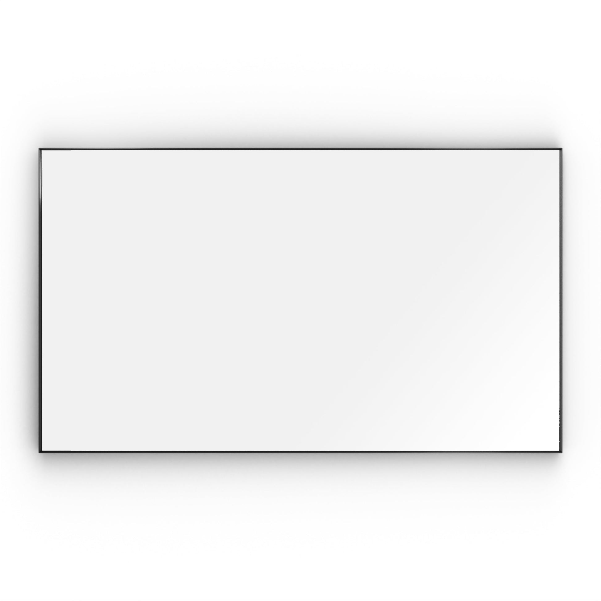 Origins Living Newington Rectangular Mirror 120x70cm Matt Black - Hot Tub Shop