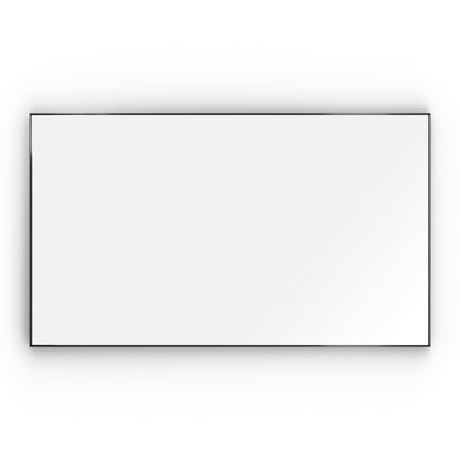 Origins Living Newington Rectangular Mirror 120x70cm Matt Black - Hot Tub Shop