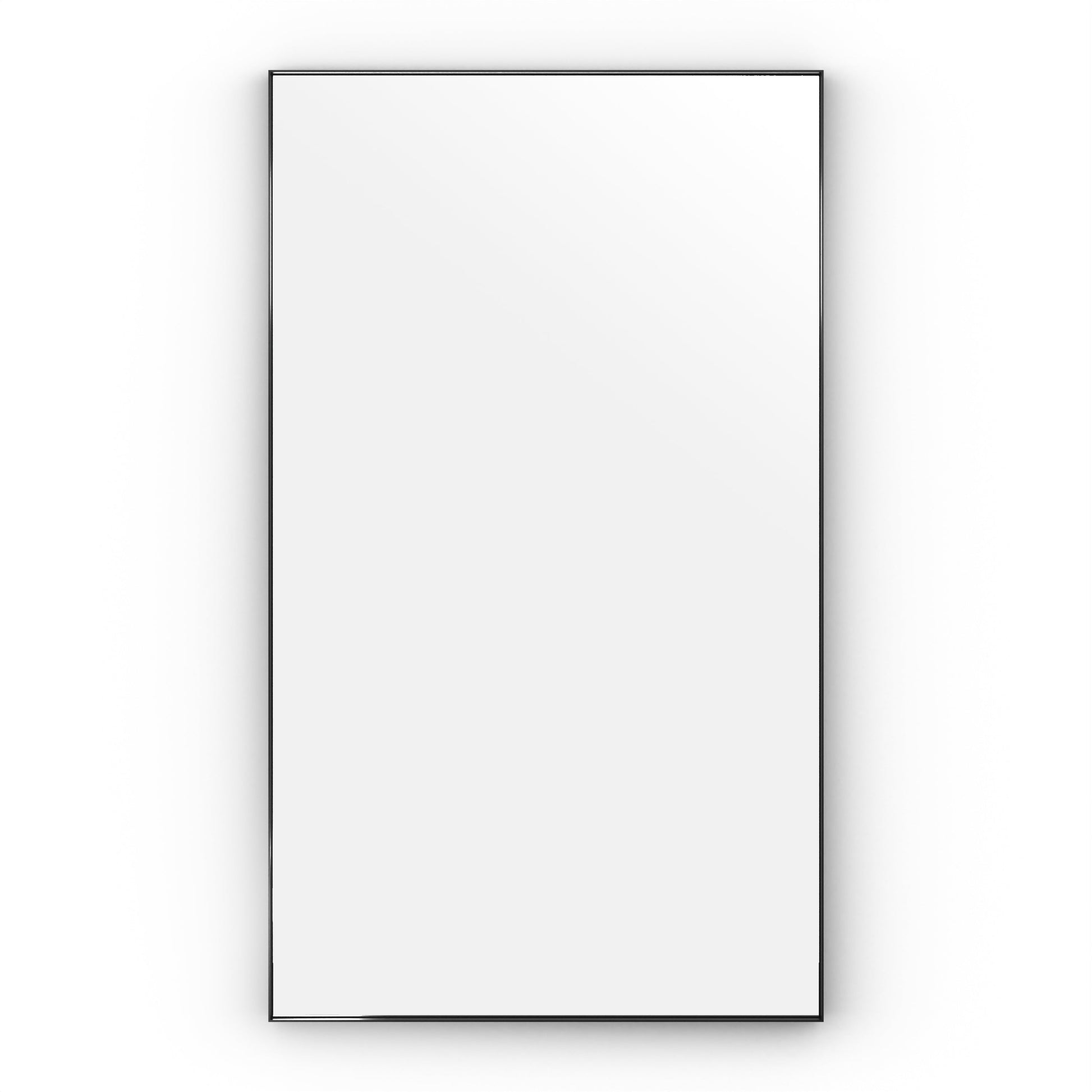 Origins Living Newington Rectangular Mirror 120x70cm Matt Black - Hot Tub Shop