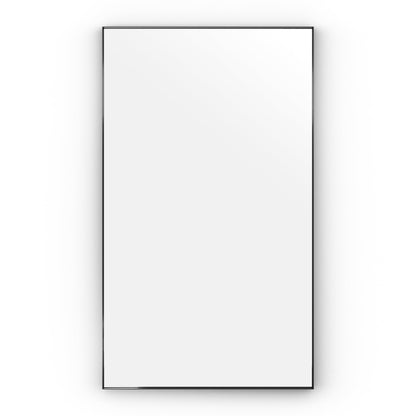 Origins Living Newington Rectangular Mirror 120x70cm Matt Black - Hot Tub Shop