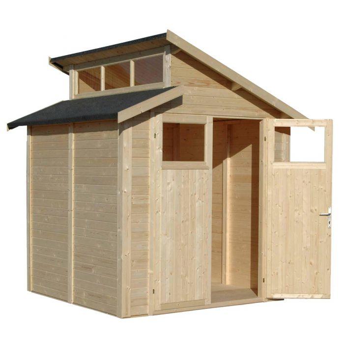 7ft x 7ft Skylight Shed - Hot Tub Shop